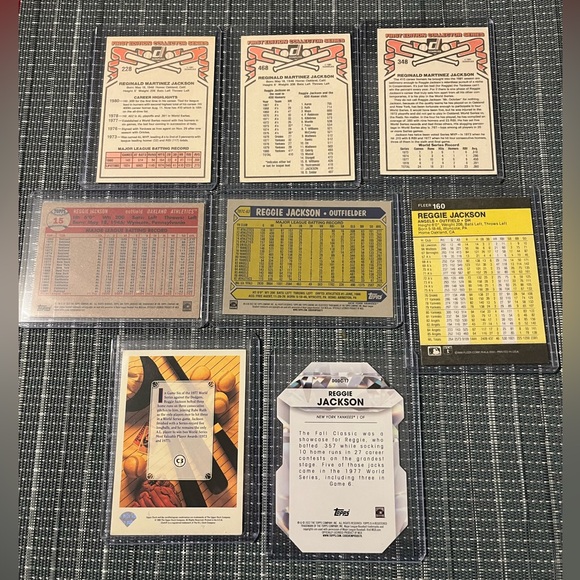 ⚾️ Reggie Jackson, Yankees
MLB Baseball Sport Trading Cards Collection, Set of 8 - Picture 2 of 4